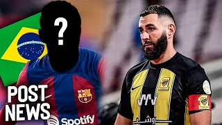 BENZEMA SE VA de ARABIA SAUDÍ  ¿NUEVO FICHAJE BRASILEÑO del BARÇA [upl. by Gairc712]