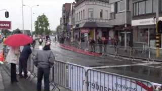 Wielrennen  de Ronde van België in Eeklo  26 mei 2010 [upl. by Sirtemed]