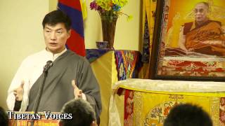 Dr Lobsang Sangay  6 Middle Way Path [upl. by Noissap]