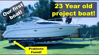 Huge mistake I bought a 23 year old boat that sat for 15 years for 8k Full walkthrough [upl. by Ever384]