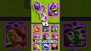 BOMBARDERO EVOLUCIONADO vs TODAS LAS CARTAS EVOLUCIONADAS  clashroyale [upl. by Armahs388]