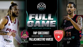 FMP SoccerBet v Pallacanestro Varese  Full Basketball Game  Basketball Champions League 202324 [upl. by Elyrpa]