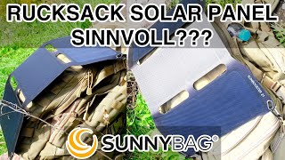 SunnyBag Sunbooster 21 faltbares Solar Panel [upl. by Nauj280]