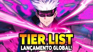 TIER LIST ATUALIZADA LANÇAMENTO GLOBAL Jujutsu Kaisen Phantom Parade [upl. by Elata]