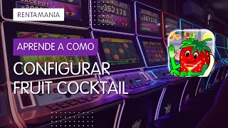 🎰✨ Reinicia y Configura tu Máquina Tragamonedas Fruit CocktailFrutillita Paso a Paso 🔧🍒 [upl. by Atinev]