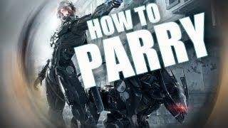 Metal Gear Rising Revengeance  How To Parry [upl. by Hollis]