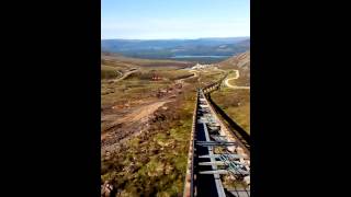 Trip down the Cairngorm Mountain Funicular [upl. by Ecyla268]