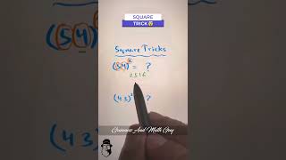 maths tricks for finding square roots [upl. by Abeu]