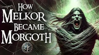 How Melkor Became Morgoth  Morgoth vs Ungoliant  The Silmarillion [upl. by Attayek454]