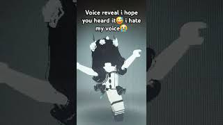 Voice reveal editvoicereveal [upl. by Junie415]