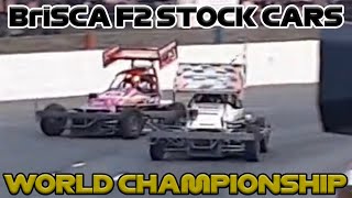 BriSCA F2 Stock Cars  WORLD FINAL RACE HIGHLIGHTS  Nutts Corner  020923 [upl. by Siraved106]