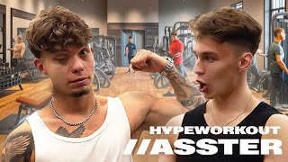 ASSTER  Historia z Malikiem Tatuaże Asstera Rapowanie na bieżni  HYPE WORKOUT [upl. by Ahsinawt]