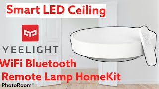 Yeelight LED Ceiling Light  The Worlds First Lamp to Support both WiFi and Bluetooth [upl. by Sheply869]