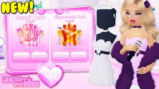 BUYING NEW DRESS  ALL POSES In DRESS TO IMPRESS Roblox HUGE UPDATE [upl. by Nirel377]