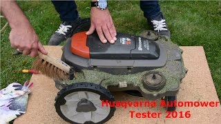 Automower® Tester 16  Wir reinigen unseren Automower [upl. by Nochur]