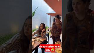 Nikita Mirzani mode kalem di acara Grand Opening Mie Ami ratebody restaurant nyai nikmir lucu [upl. by Nilknarf]