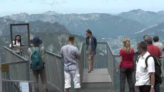 Austria  Dachstein  Five Fingers  viewing platform [upl. by Halfdan551]