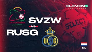 SV Zulte Waregem  R Union StG hoogtepunten [upl. by Ttayw]