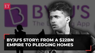 Byju Raveendran The downfall from leading a 22 billion empire to pledging homes for salaries [upl. by Archy]