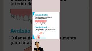 Traumatismo Dentoalveolar e Necrose Pulpar  Intrusão e Avulsão Dental Resumo [upl. by Joelynn951]