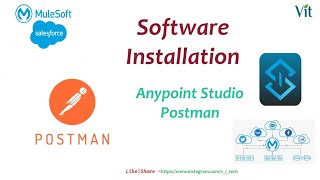 MuleSoft  How to Install Anypoint Studio Postman VITechTalks vitechtalks6017 [upl. by Bigot]