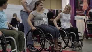 EMPOWER SCI Abilities Expo Chicago 2014 Wheelchair Skills S [upl. by Suneya]