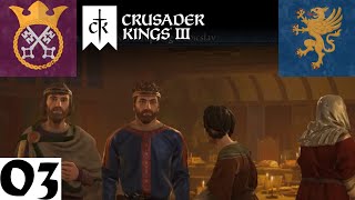 Festmahl von Dobby 003 Crusader Kings III  Haus Toxino GermanHD [upl. by Eldrid]