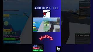 ACIDUM RIFLE roblox blox fruits [upl. by Ennaitsirhc]