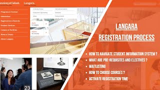 Langara College Registration Process EXPLAINED All Questions Answered Part 1 [upl. by Fatima]