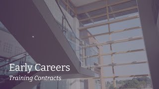 Early Careers  Training Contracts [upl. by Etka]