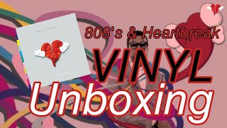 Kanye West  808s amp Heartbreak 2008 Vinyl Unboxing Deluxe Collector’s Set [upl. by Esidarap]