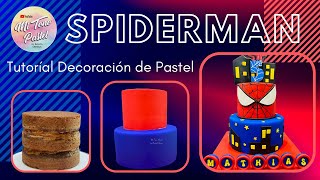 Spiderman Decoración TUTORIAL [upl. by Kalil965]