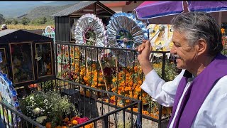 P PISTOLAS recorre panteón de su comunidad una pequeña mirada a la tradición del Día de Muertos [upl. by Merlin]