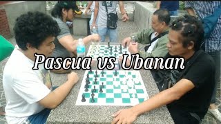 Anatoly Pascua vs Nazario Ubanan  Luneta Chess Plaza 00 [upl. by Anay332]