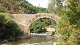 Alawerdi  Alaverdi  Ալավերդի  Most Sanahin  Sanahin bridge  Debed River  Armenia [upl. by Cleodel]