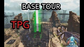 Megatribe Basetour ARK Ascended 2023  TPG [upl. by Eiramacissej]