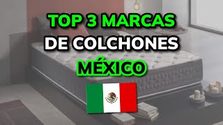 🥇 3 Mejores Marcas de Colchones en México 2024 [upl. by Ashleigh]