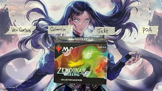 Zendikar Rising Collector Booster Box Battle  A Product Made For Battling [upl. by Llenrrad]