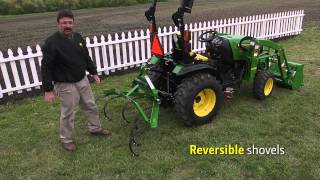 Using a OneRow Cultivator  John Deere Tips Notebook [upl. by Roots809]