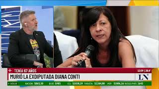 Murió la exdiputada Diana Conti tenía 67 años [upl. by Hoffman]