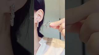 Beautiful😍 Elegant Earrings✨️ shortsvideo [upl. by Kanor]