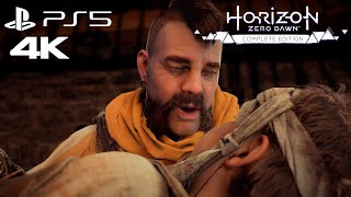 Horizon Zero Dawn Remastered  Erand Finds His Sister 4K PS5 [upl. by Merriam]