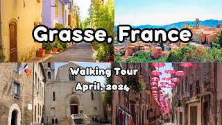 Grasse 2024 France Walking Tour  4K [upl. by Notsirt324]