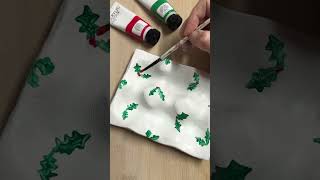 How to make a Xmas themed egg holder 🎄 [upl. by Imarej]