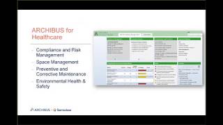 Healthcare Compliance with Archibus [upl. by Schaaff]