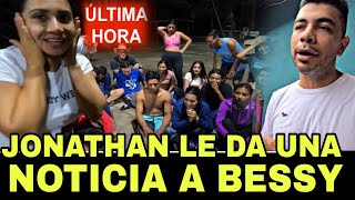 BESSY RESIVE UNA GRAN NOTICIA Y SORPRESA JONATHAN SE LA ACABA DE DAR el salvador 4k [upl. by Havener]