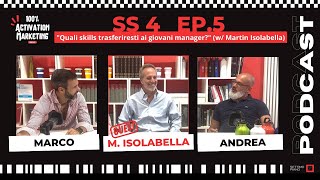 EP5 SS4  Quali skills trasferiresti ai giovani manager w Martin Isolabella podcast marketing [upl. by Haley]