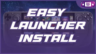 Easy Launcher Installs For Steam Deck  Epic Games Battlenet Ubisoft Connect amp more [upl. by Vargas]