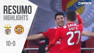 Highlights  Resumo Benfica 100 Nacional Liga 1819 21 [upl. by Bridge]