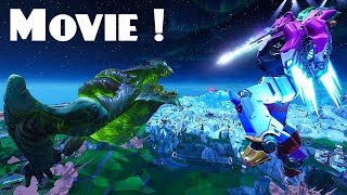 Final Showdown Event Fortnite MOVIE Cattus VS Mecha [upl. by Lechner]